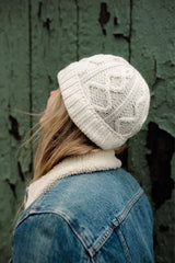 Aran Knit Hat For Her(MULTIPLE COLOUR-WAYS)